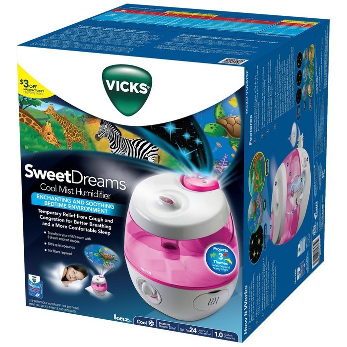 Vicks Sweetdreams Cool Mist Humidifier N4