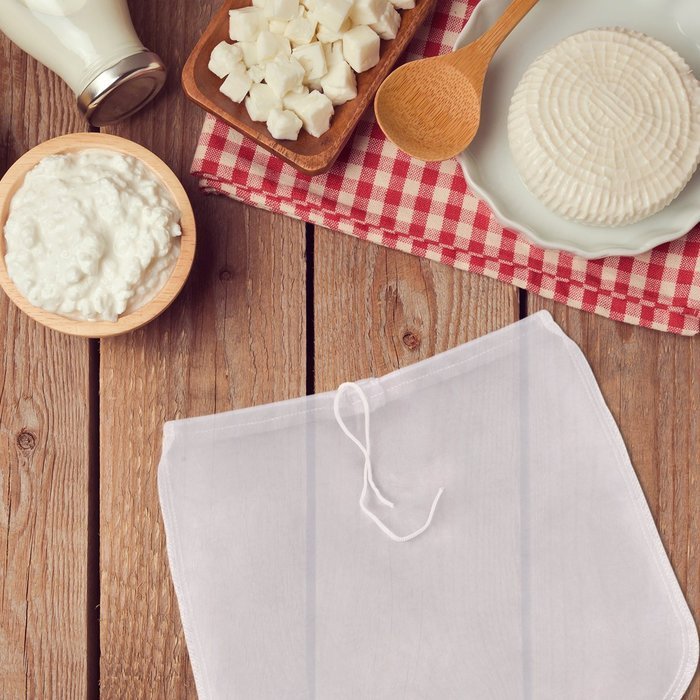 Superior Quality Nut Milk Bag - Reusable Almond Milk Bag and All Purpose Strainer, 12 inch by 12 inch, 2 Bags... N2