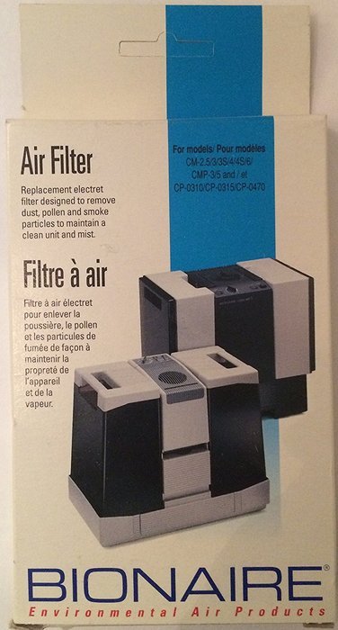 Bionaire 325 Humidifier Filter