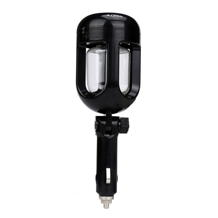 Elaco Auto Mini Car Humidifier Air Purifier Freshener Travel Car Portable (Black) N7