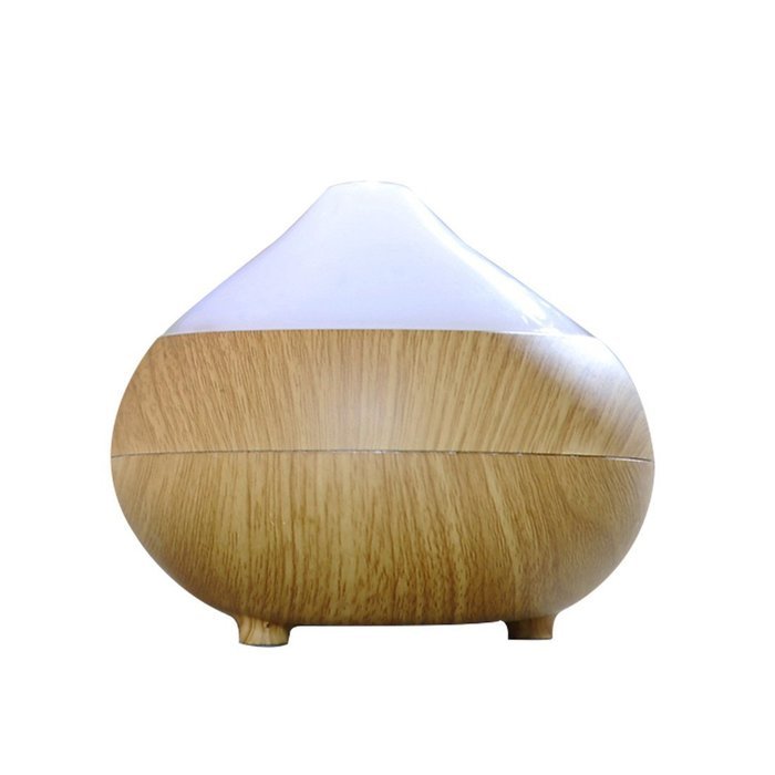 120ml Essential Oil Diffuser Ultrasonic Cool Mist Aroma Humidifier Aromatherapy Diffuser Wood Grain Whisper Quiet... N4
