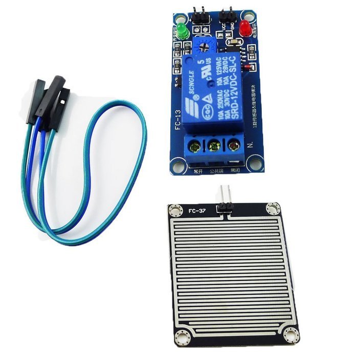 GEREE 12V Soil Humidity Sensor Controller Module Automatic Watering Module N4