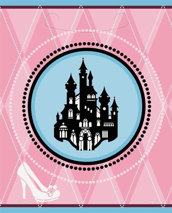 Fairytale Princess Cake Bunting Topper N4