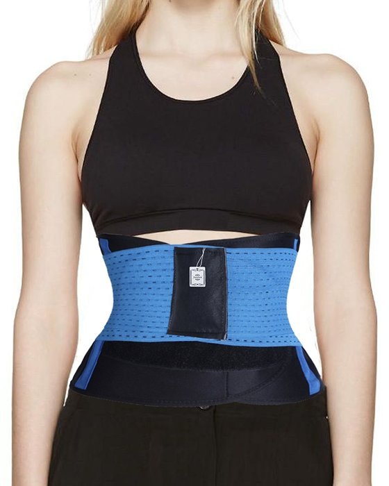 Premium Adjustable Waist Trimmer Belt Sauna Belt Weight Loss Band Slimming N3