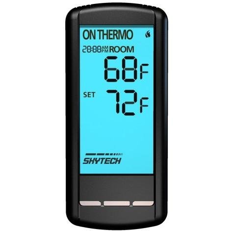Skytech Millivolt Wireless On/Off With Thermostat Touchscreen Remote And Receiver - Sky-5301