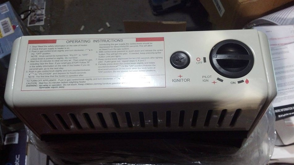 Williams 0686542 Infrared 13-5/8 in. x 21-3/16 in. 5,000 BTU Vent-Free Natural Gas Wall Heater N2