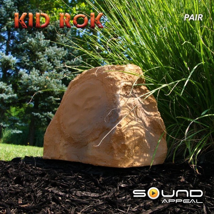KiD RoK Outdoor Rock Speaker Canyon Sandstone by Sound Appeal N3