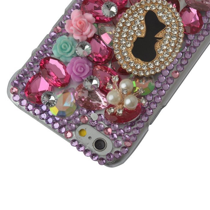 iPhone 6 Plus/6s Plus Case,Yaheeda 3D Fashion Bling PC Hard Case for iPhone 6 Plus/6s Plus [5.5inch] N37