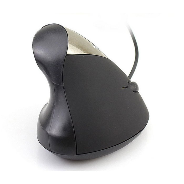 Spritech(TM) USB Wired Health Vertical Mouse Human Ergonomic Wireless Mouse 5 Button Vertical Ergonomic Mouse N3