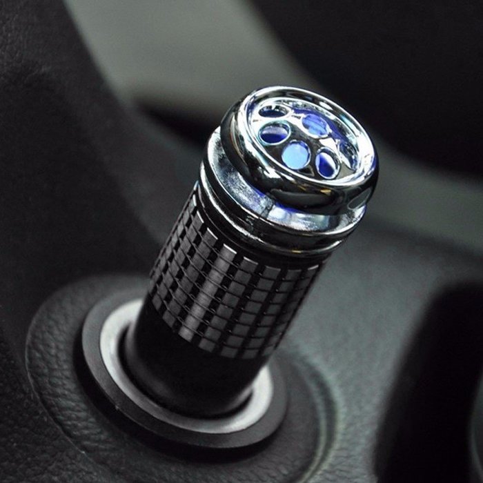 FTXJ Functional Auto Mini Car Portable Humidifier Air Purifier Freshener (Black) N2