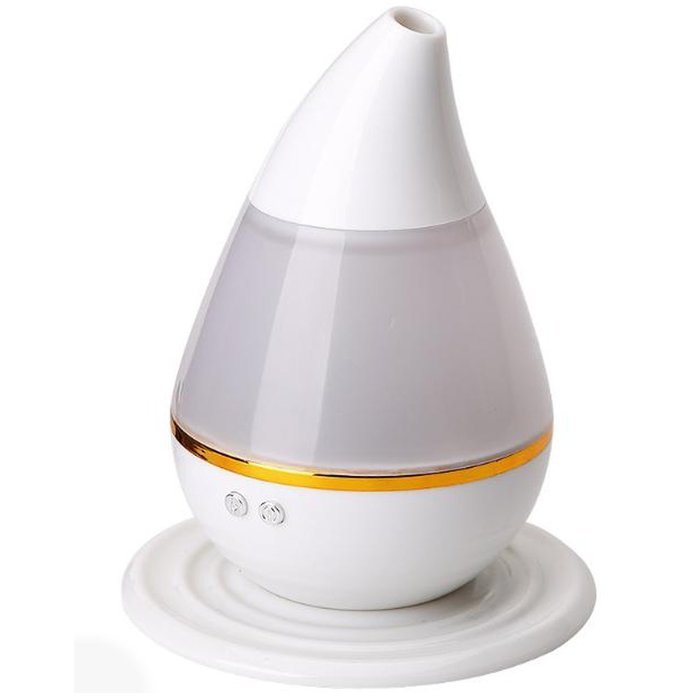Whitelotous 200ml Cool Mist Humidifier Aroma Essential Oil Diffuser with LED Color Changing Lamp Light for Home... N5