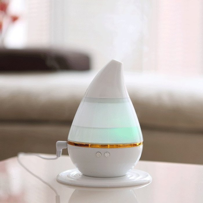 Whitelotous 200ml Cool Mist Humidifier Aroma Essential Oil Diffuser with LED Color Changing Lamp Light for Home... N6