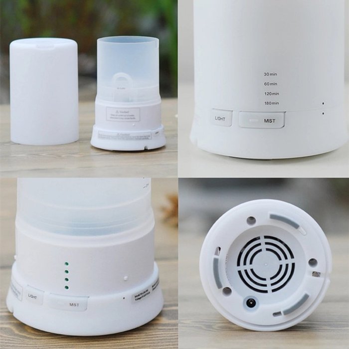 VersionTech Electric Aromatherapy Essential oil Diffuser Cool Mist Humidifier with Color LED light and Auto off... N7