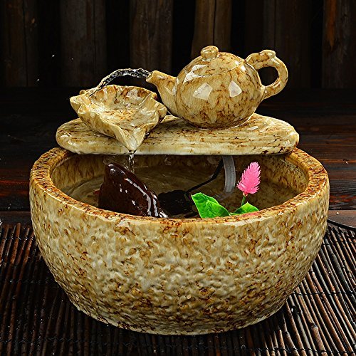 FEI&S Ceramic Flowing Water, Arts & Crafts humidifier bar N5