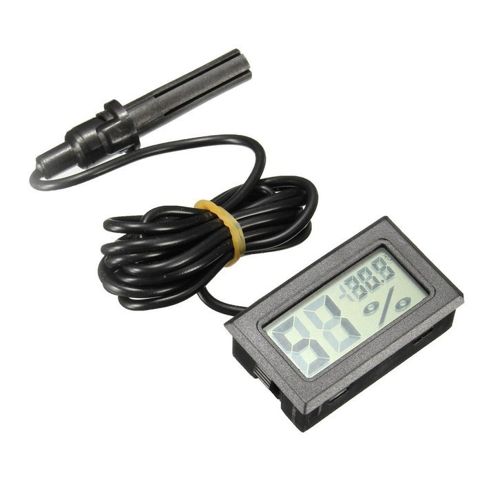 Mini Hygrometer Thermometer Temperature Gauge Humidity Meter Digital LCD Monitor N3