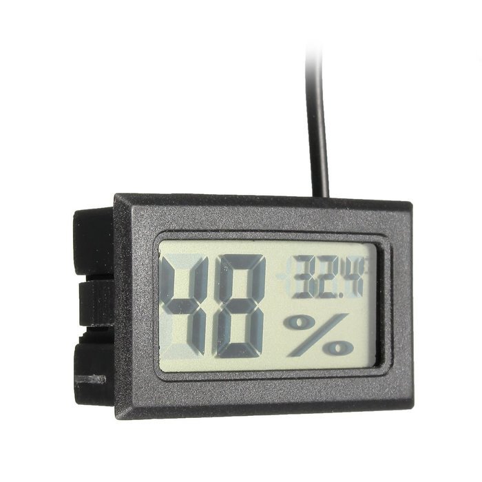 Mini Hygrometer Thermometer Temperature Gauge Humidity Meter Digital LCD Monitor N4