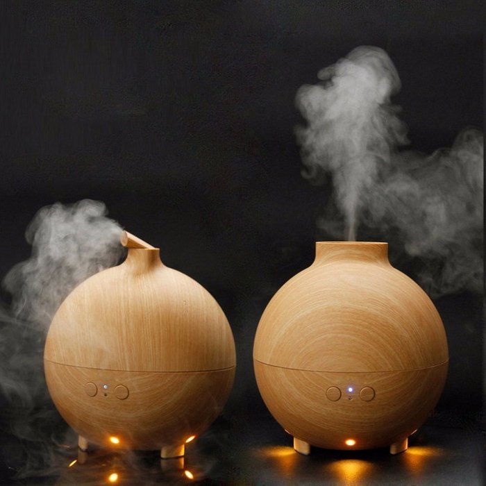 Bosszi 600ML Essential Oil Aroma Diffuser, Ultrasonic Aromatherapy Air Purifier, Cool Mist Humidifier, Auto Shut-off N16