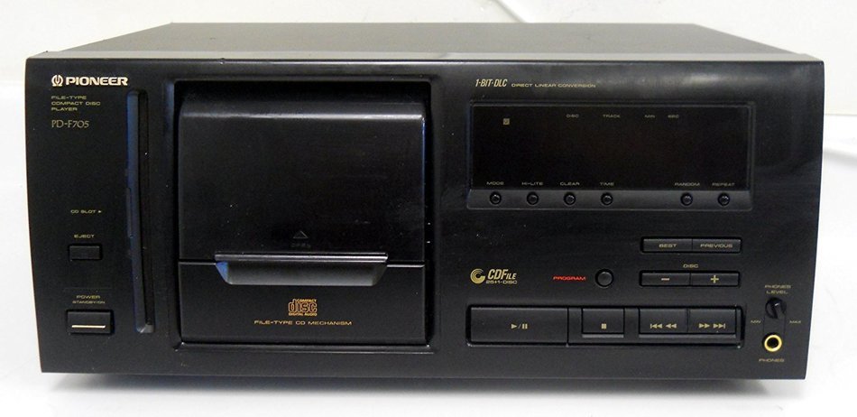 Pioneer PD-F705 File Type Compact Disc Player Changer w/ 26 Disc Changer