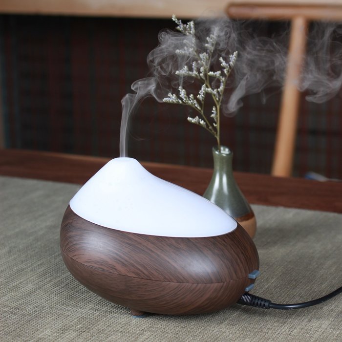 Bosszi 600ML Essential Oil Aroma Diffuser, Ultrasonic Aromatherapy Air Purifier, Cool Mist Humidifier, Auto Shut-off N22