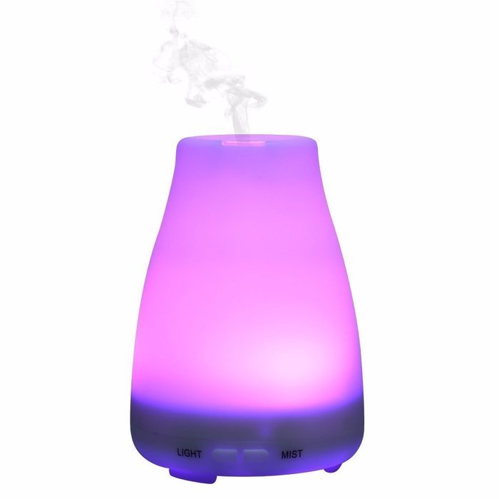 Ledsniper@Aromatherapy Essential Oil Diffuser Portable Ultrasonic Diffusers with Color LED Lights Changing and... N8