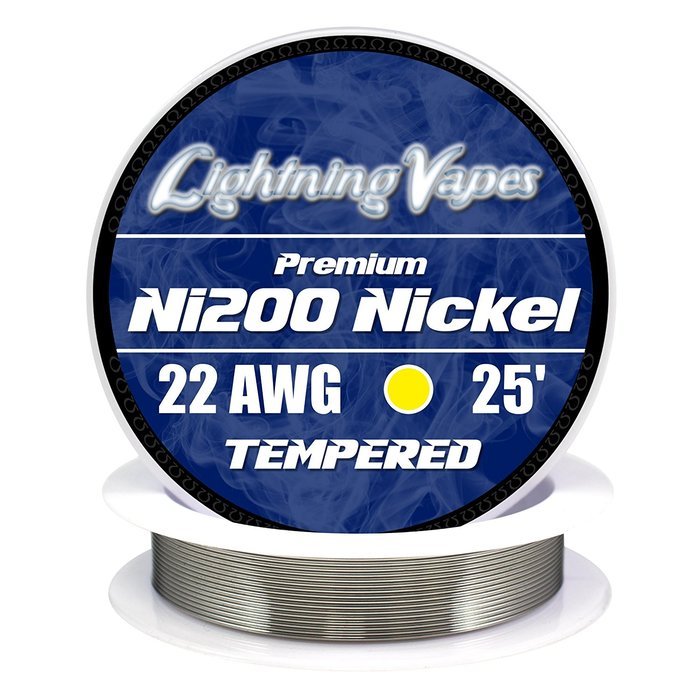 LV Ni200 Nickel Wire (Tempered) 22 AWG - 25'