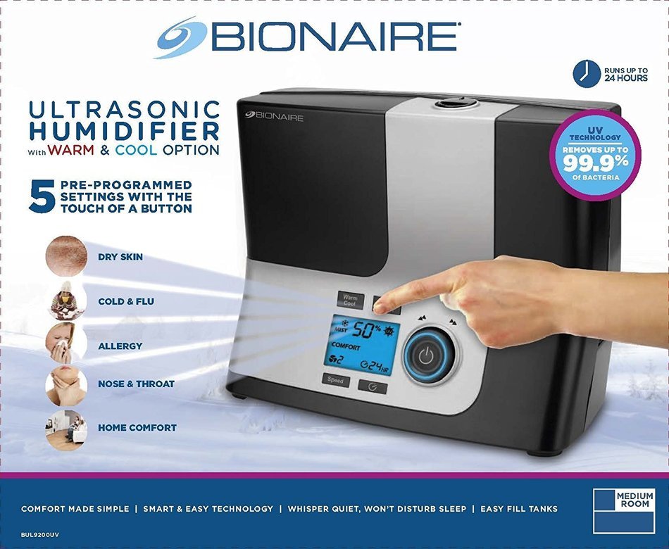 Bionaire BUL9200UV-UM Comfort Select Humidifier N2