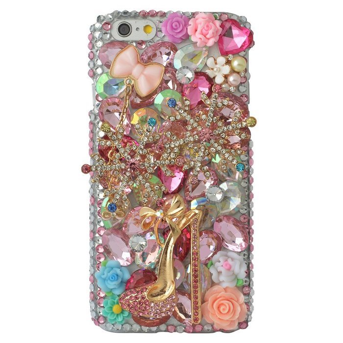 iPhone 6 Plus/6s Plus Case,Yaheeda 3D Fashion Bling PC Hard Case for iPhone 6 Plus/6s Plus [5.5inch] N45
