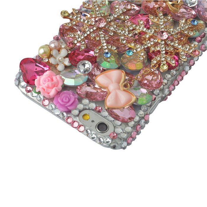 iPhone 6 Plus/6s Plus Case,Yaheeda 3D Fashion Bling PC Hard Case for iPhone 6 Plus/6s Plus [5.5inch] N46
