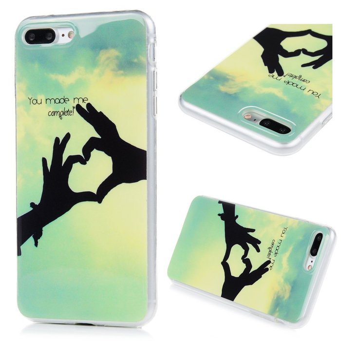 iPhone 7 Plus Case (5.5 inch) - 6 Pcs Shockproof Flexible Soft TPU Rubber Skin Gel Bumper Case with IMD Technology... N48