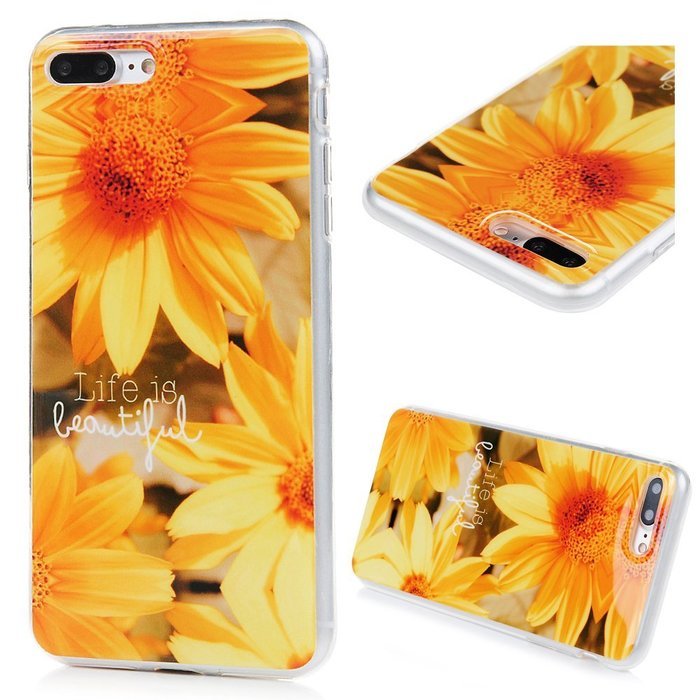 iPhone 7 Plus Case (5.5 inch) - 6 Pcs Shockproof Flexible Soft TPU Rubber Skin Gel Bumper Case with IMD Technology... N50