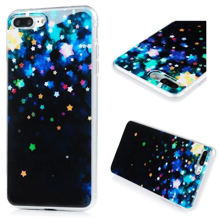 iPhone 7 Plus Case (5.5 inch) - 6 Pcs Shockproof Flexible Soft TPU Rubber Skin Gel Bumper Case with IMD Technology... N54