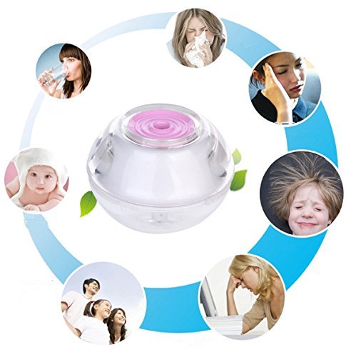 DINHAND Crystal Luminous humidifier Essential Oil Diffuser and Humidifier for Aromatherapy Quiet Sleep & Office... N2