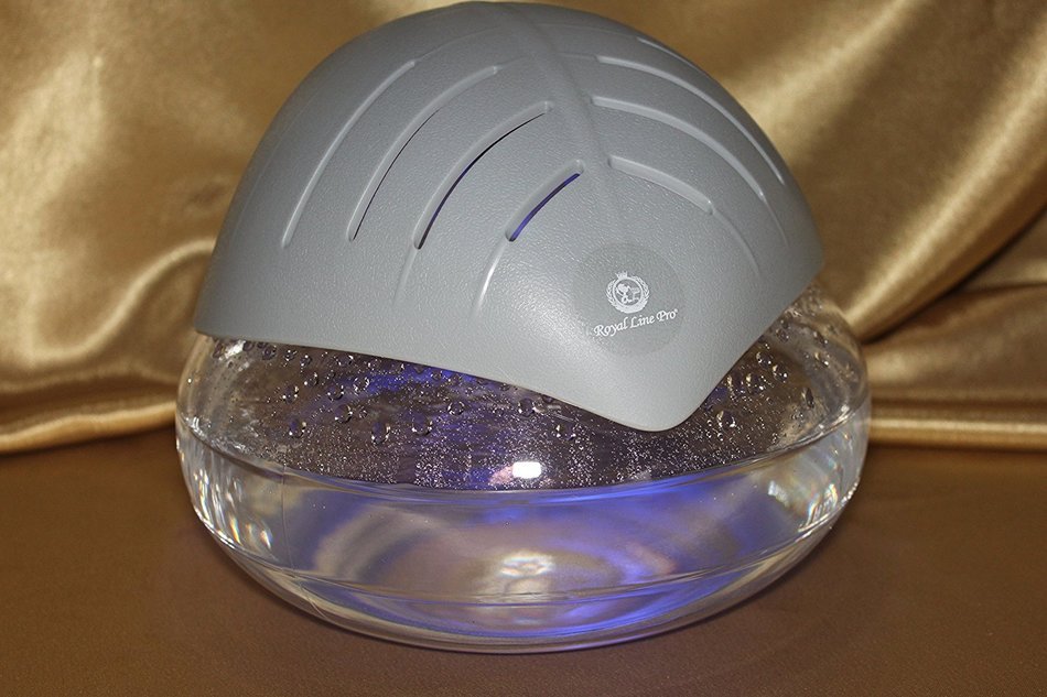 Royal Line Pro (R) Deluxe Illuminated Water Based Air Purifier Humidifier Revitalizer Cleaner Fragrance Dispenser... N4