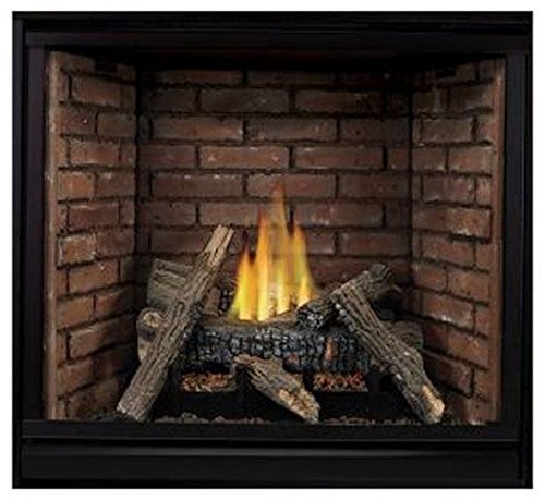 Tahoe Premium 36 Clean Face DV MV Fireplace w/ Logs & AB Liner, LP N2