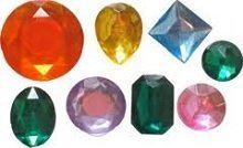 NY Cake Silicone Mold-Assorted Gem, Large -25 Cavities.