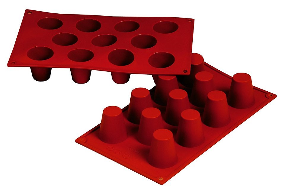 Fat Daddio's Silicone Bakeware Baba, 1.7 Ounces