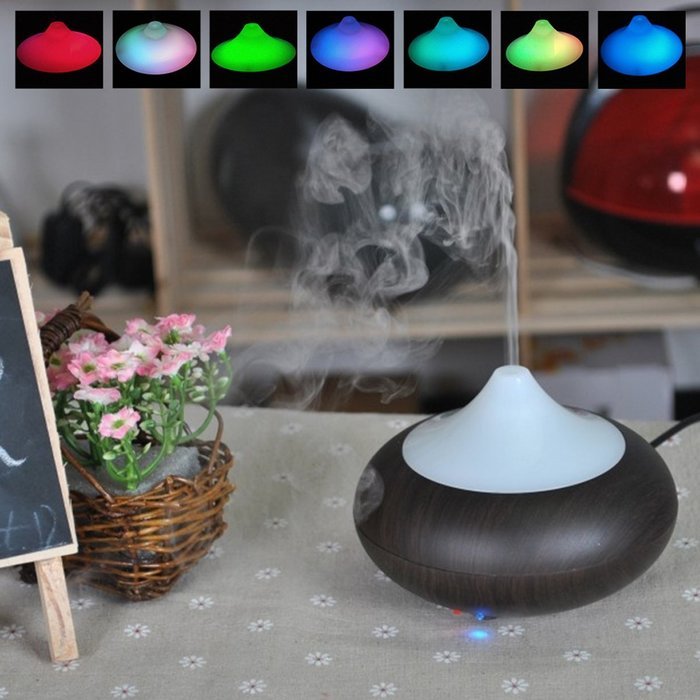 Bosszi 600ML Essential Oil Aroma Diffuser, Ultrasonic Aromatherapy Air Purifier, Cool Mist Humidifier, Auto Shut-off N27