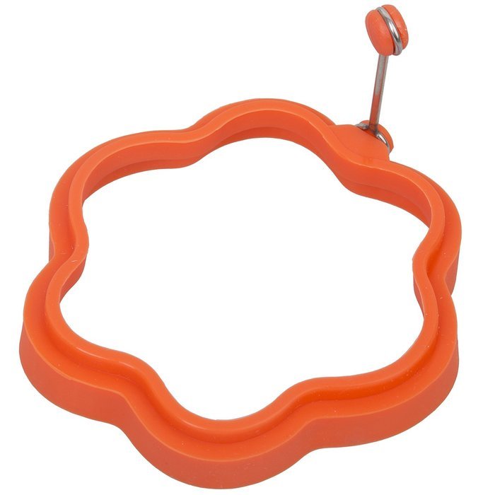Jumbl&trade; Silicone Pancake Flower Shape Mold &ndash; Features Innovative Design for Effortless Flipping