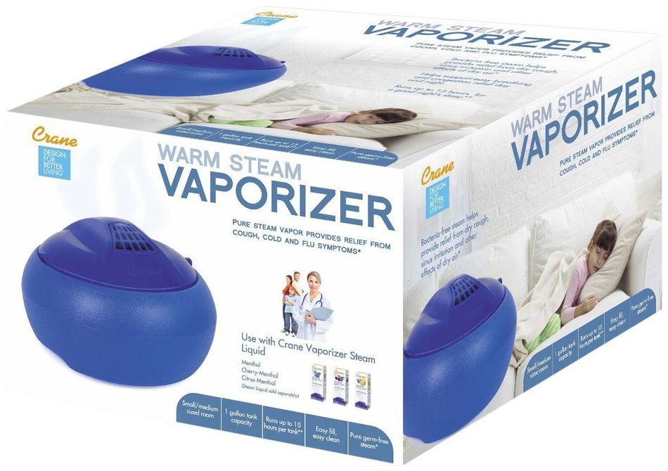 Crane Warm Steam Vaporizer - Blue N2