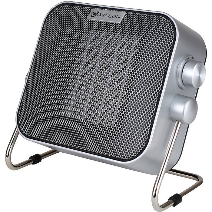 Avalon Premium Ceramic Heater with Two Heat Settings, Fully Adjustable Angles With Warm Even Heat Technology,...