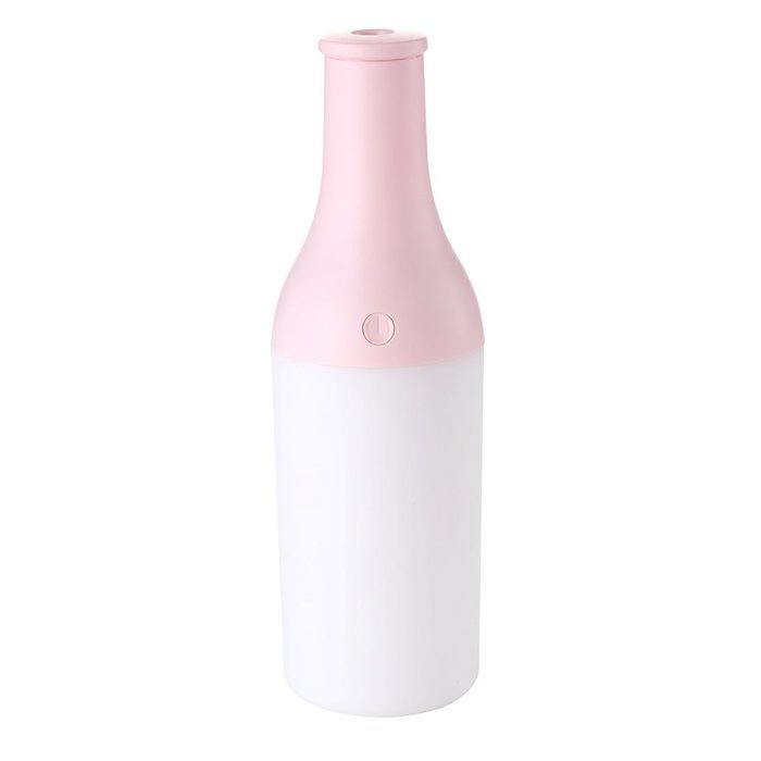 Junadel Cool Mist Humidifier- 180ml USB Cool Cocktail Bottle Portable Essential Oil Aroma Diffuser Ultrasonic... N7