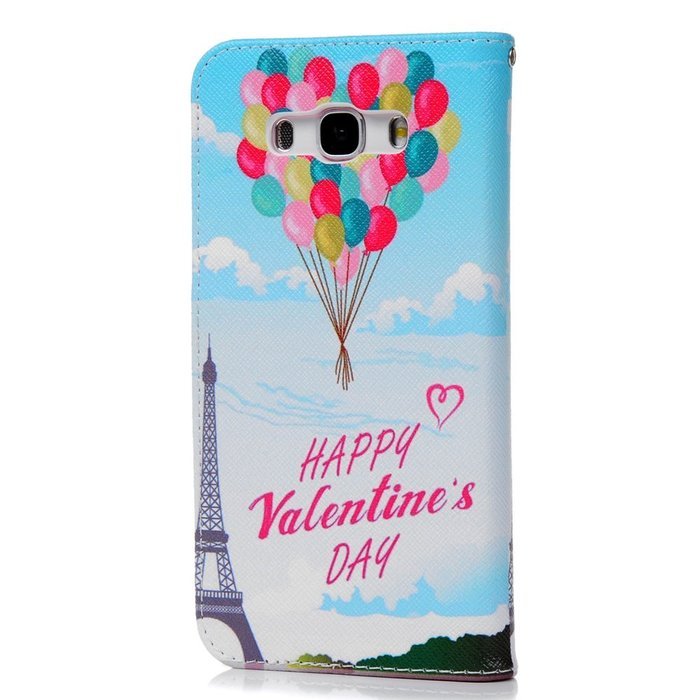Galaxy J7 Case,Samsung Galaxy J7 Case (2016 Version) - Wallet Flip Stand Case PU Leather Case with Shockproof... N16