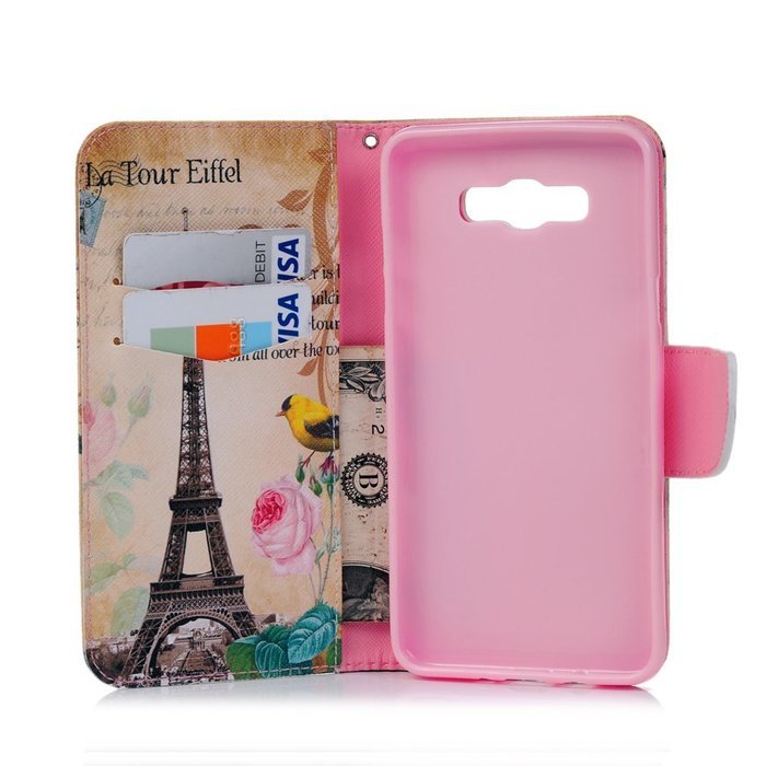 Galaxy J7 Case,Samsung Galaxy J7 Case (2016 Version) - Wallet Flip Stand Case PU Leather Case with Shockproof... N22