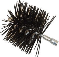 Rutland Round Professionals Choice Polypropylene Brush Head With Tlc Torque Lock Connector (6" Diameter) N2