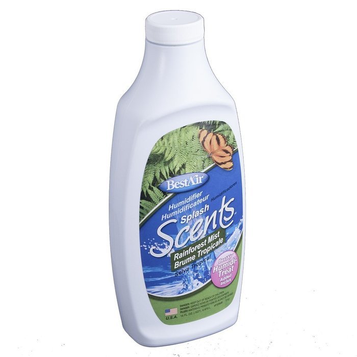 BestAir FSRM6 Splash Scents Rain Forest Mist Scent 16 oz N4