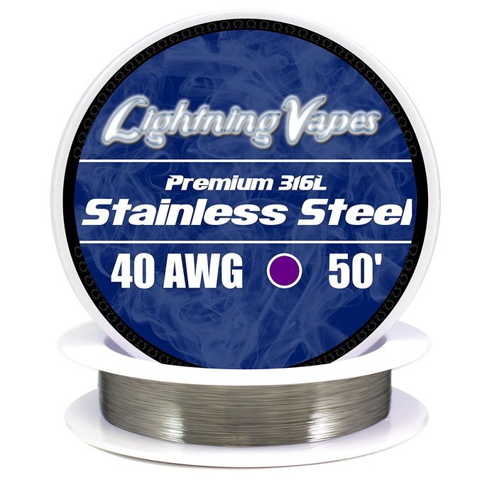 LV Stainless Steel 316L Wire 40 AWG - 100' N4