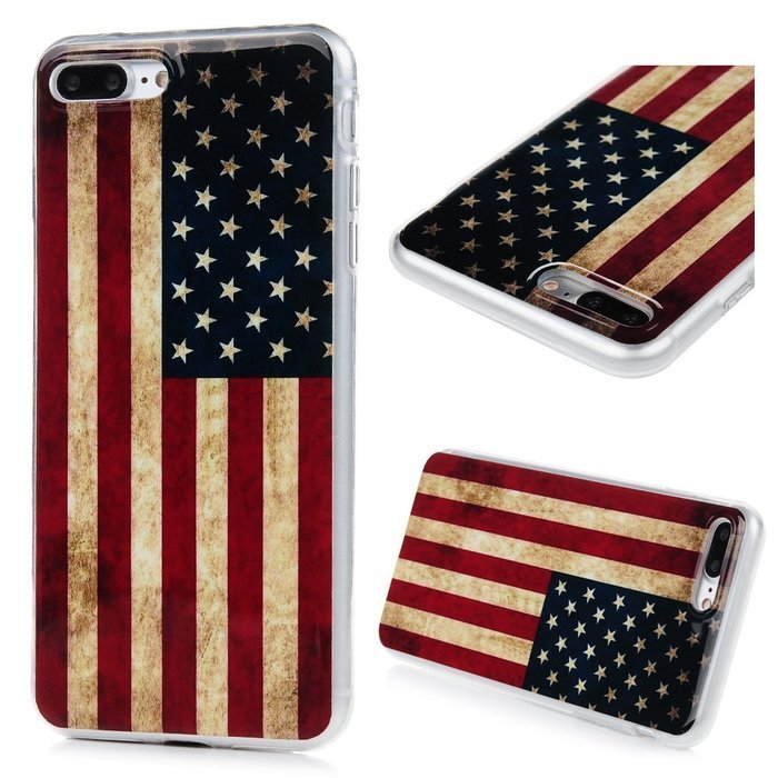 iPhone 7 Plus Case (5.5 inch) - 6 Pcs Shockproof Flexible Soft TPU Rubber Skin Gel Bumper Case with IMD Technology... N65