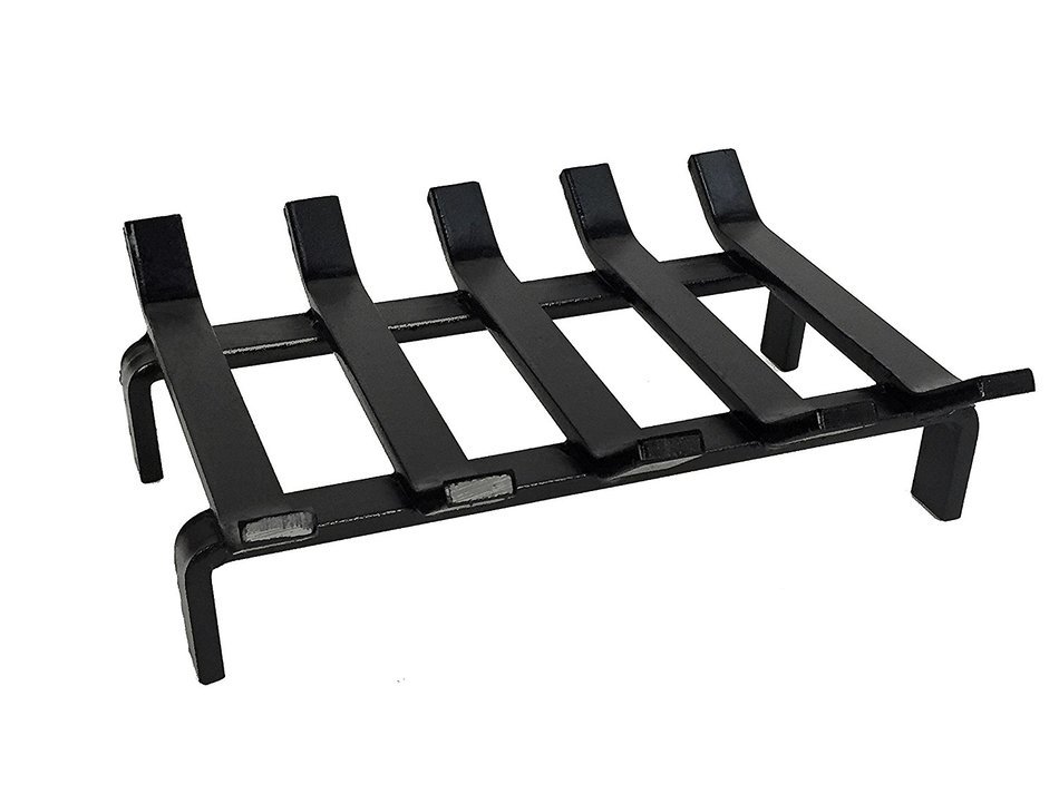 Heritage Products Heavy Duty 13 x 10 Inch Steel Grate for Wood Stove & Fireplace - Made in the USA N2