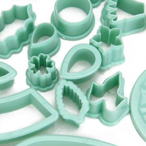 Sonline Fondant Gum Paste Plunger Cutter Flower Making Set
