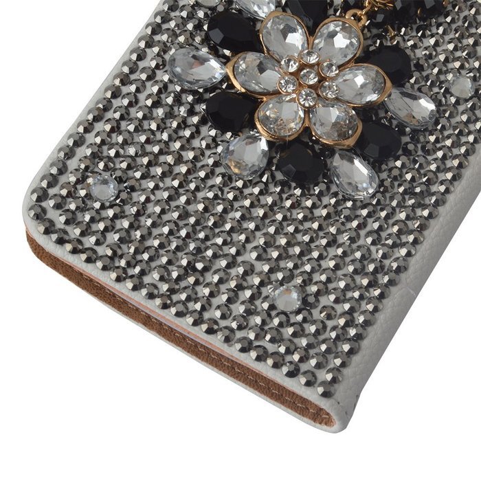 LG V10 Case Yaheeda [Stand Feature] Bling Sparkle Crystal Wallet Case [Diamond Jewel] Premium [Bling Luxury] PU... N31